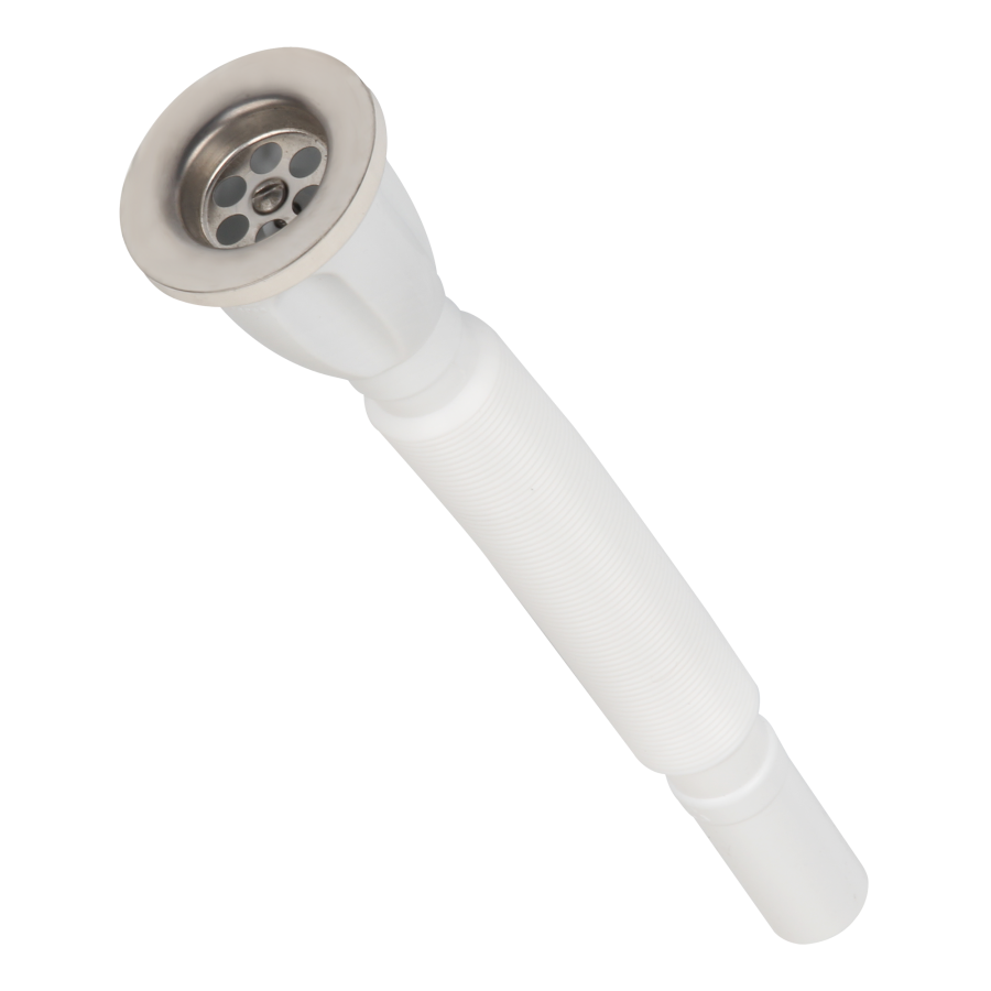 LÜXWARES Lüks Sabit Paslanmaz Körüklü Sifon Ø 32x70 mm